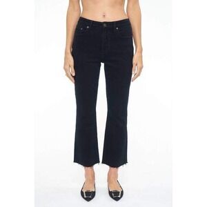 Pistola Womens Lennon High Rise Boot Faded Distressed Black Jeans Punk Size 28